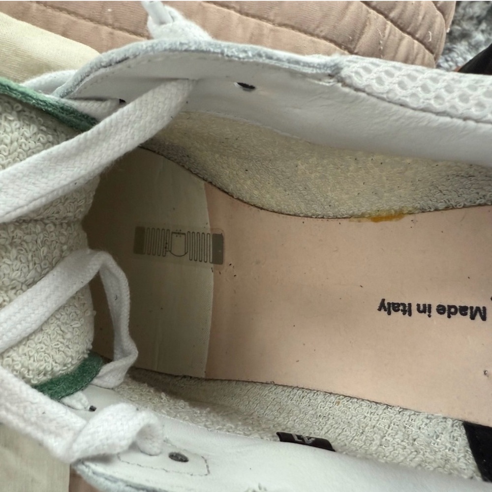 P448 Women’s Sneakers Thea in Sparrow Green and White 41/10 BNWT - Picture 6 of 8